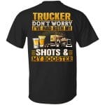 truck tee 1, Black, Unisex T-Shirt