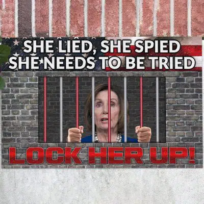 She Lied She Spied She Needs To Tried Lock Her Up Entrance Indoor Outdoor Decorative Doormat
