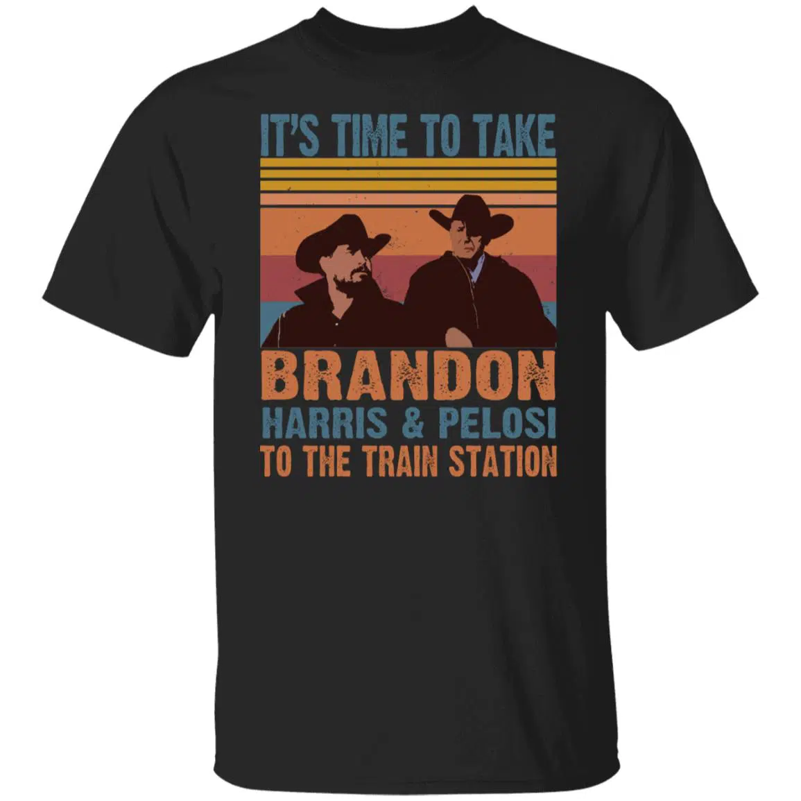 It's Time To Take Brandon Harris, Black, Unisex T-Shirt