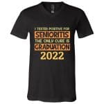 grad 1, Black, V-Neck T-Shirt