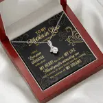 To My Mother In Law On My Wedding Day I Will Love Your Daughter Alluring Beauty Necklace To My Mother In Law On My Wedding Day I Will Love Your Daughter Alluring Beauty Necklace