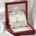 To My Daughter-In-Law We Both Love The Same Man Alluring Necklace From Mom - Birthday Gift To Daughter To My Daughter-In-Law We Both Love The Same Man Alluring Necklace From Mom - Birthday Gift To Daughter