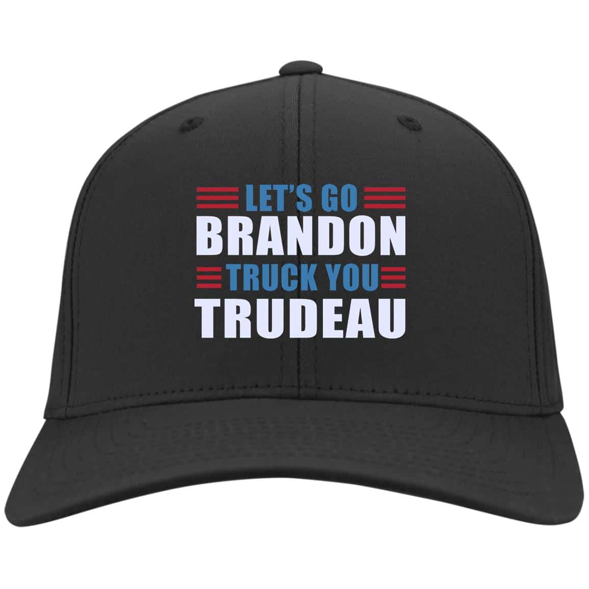 Let's Go Brandon Truck You, Black, Twill Cap