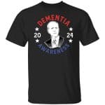 Biden Dementia Awareness, Black, Unisex T-Shirt