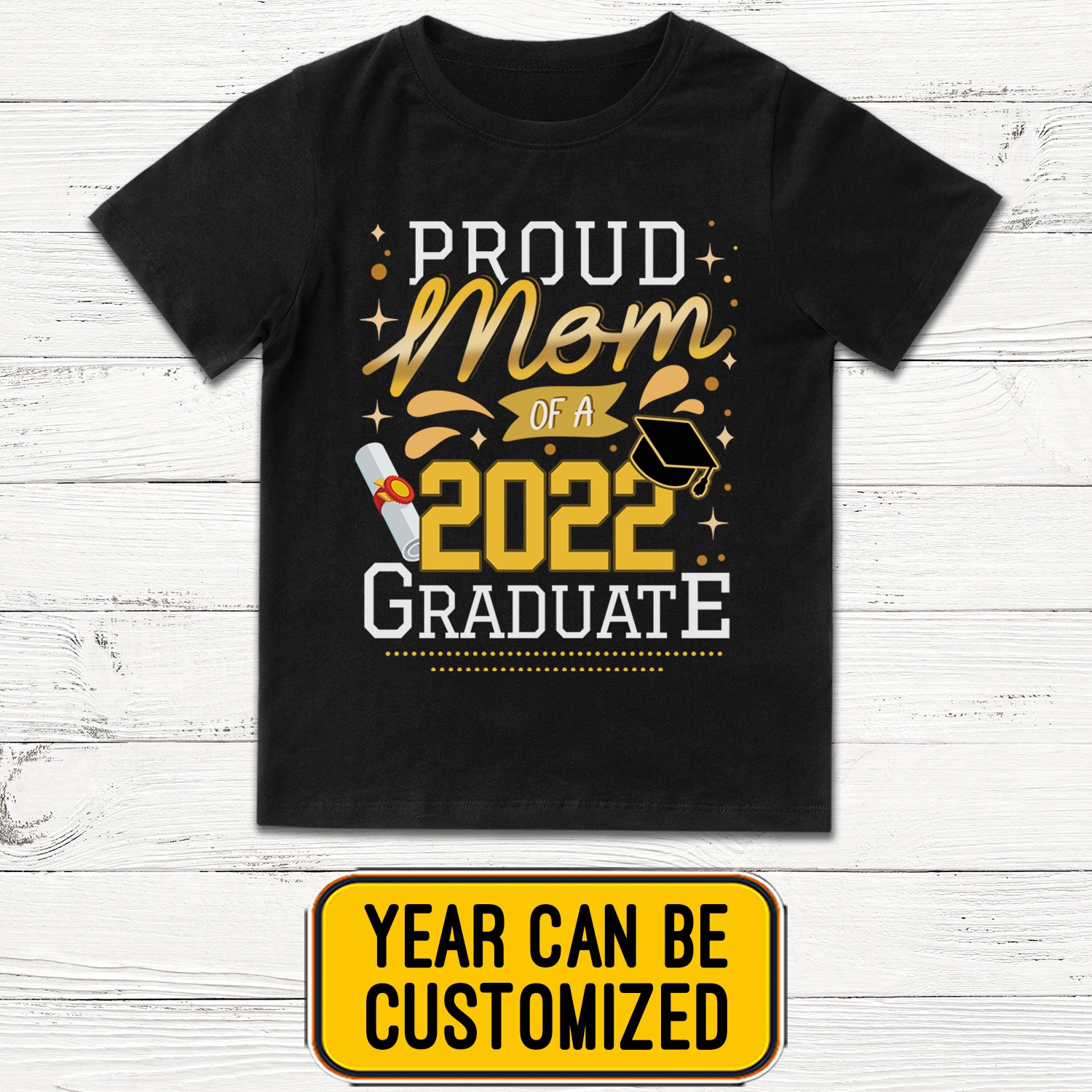 2VT. Proud Mom Of A Graduate shirt mk1