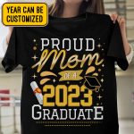 2VT. Proud Mom Of A Graduate shirt mk2