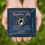 To A Beautiful Girl On Her Graduation Day She Believe Forever Heart Pendant Necklace To A Beautiful Girl On Her Graduation Day She Believe Forever Heart Pendant Necklace