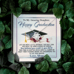 To My Amazing Daughter Happy Graduation Life Has Been A Little Different Love Knot Necklace