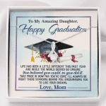 To My Amazing Daughter Happy Graduation Life Has Been A Little Different Alluring Beauty Necklace - Alluring Beauty Necklace