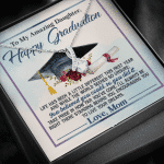 To My Amazing Daughter Happy Graduation Life Has Been A Little Different Alluring Beauty Necklace