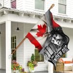 3O. Under God (30x40) House Flag Mockup 7