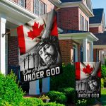 3O. Under God (30x40) Garden & House Mockup 2