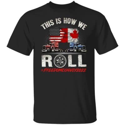 roll t3, Black, Unisex T-Shirt