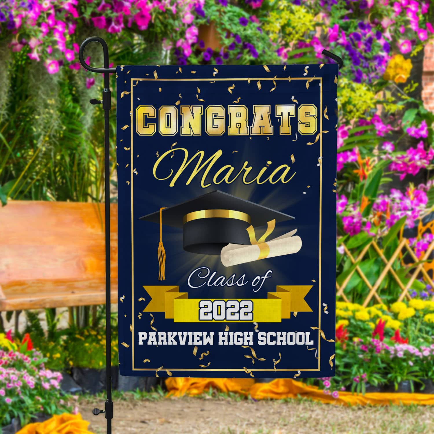 30x40 Garden Flag Mockup 4