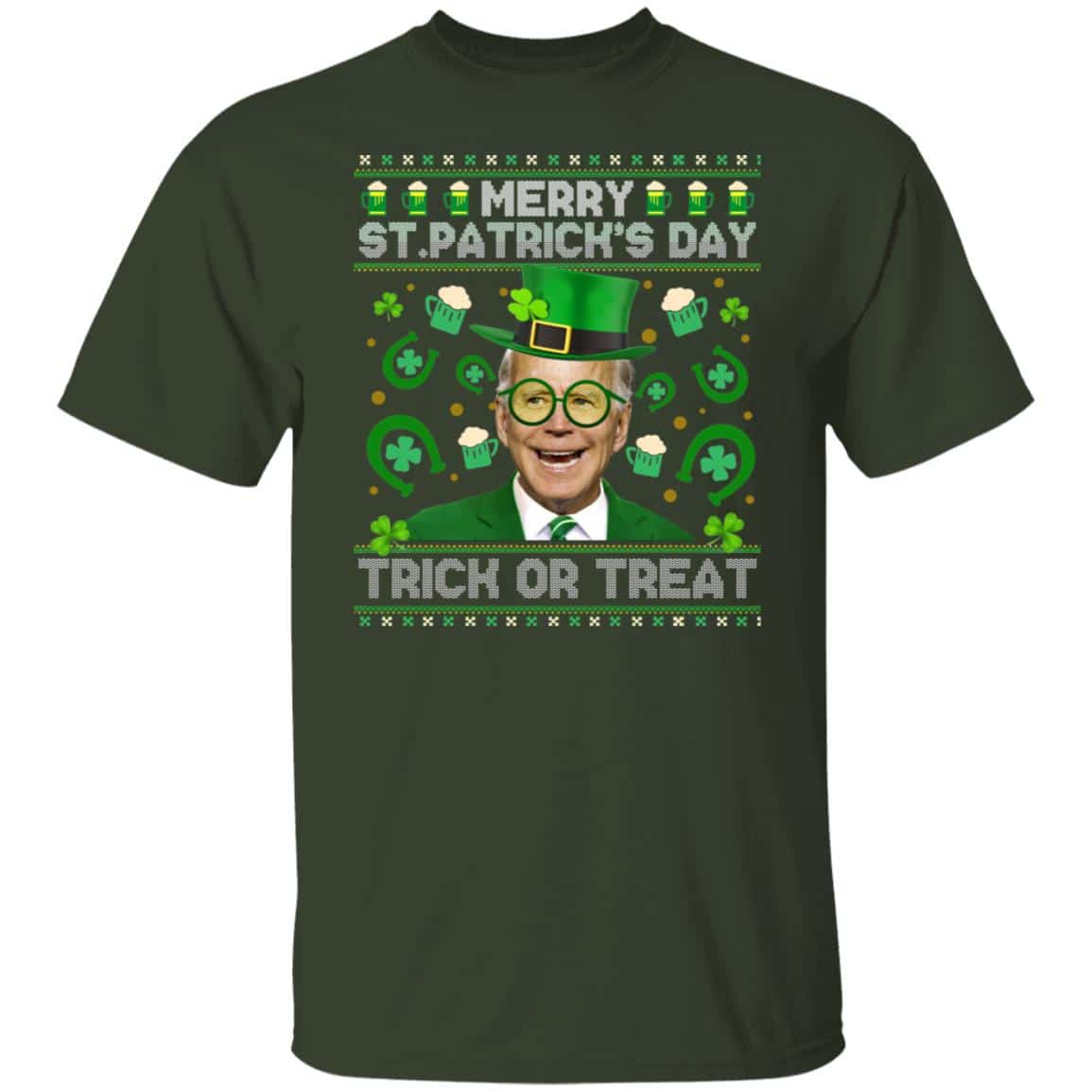 Merry St Patrick's Day, Forest, Unisex T-Shirt