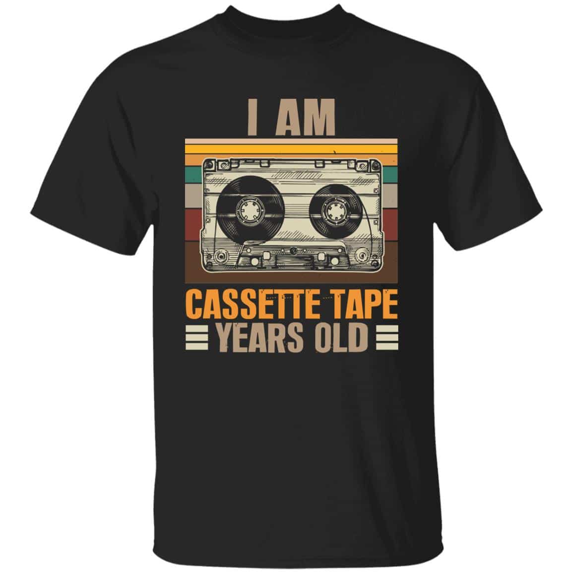 tape 1, Black, Unisex T-Shirt