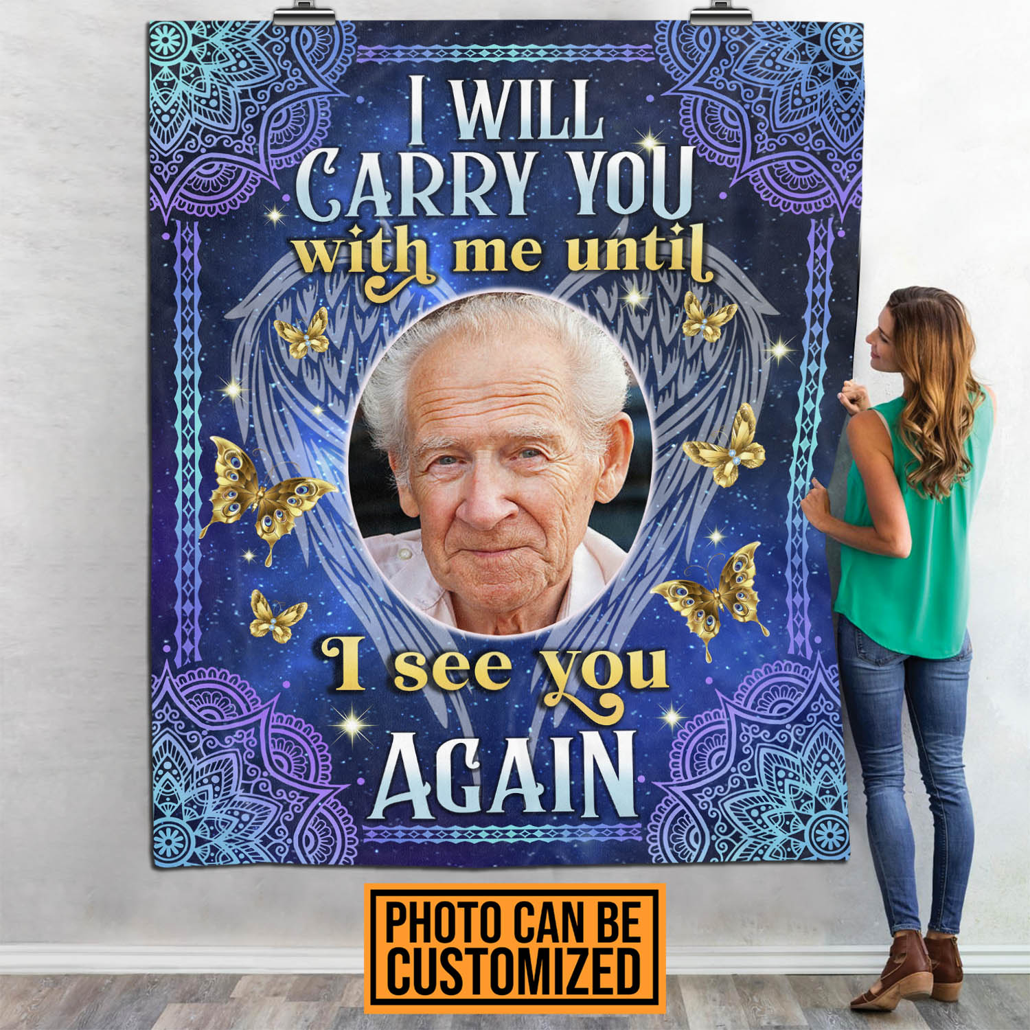 4VT. I Will Carry You With Me blanket mk1