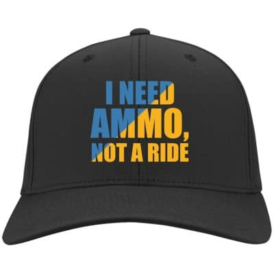 3VT. I Need Ammo Hat, Black, Twill Cap