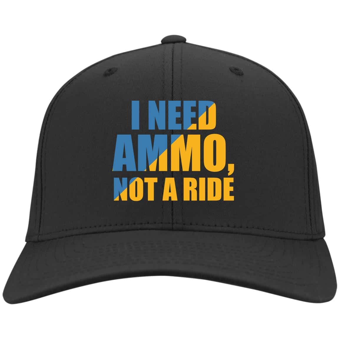 3VT. I Need Ammo Hat, Black, Twill Cap