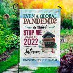 6. Pandemic Couldnot Stop Me (Sample Design 1) Garden Flag Mockup 1