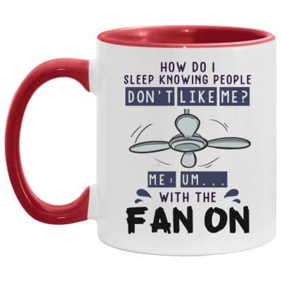 ACCENT MUG Template (OFFICIAL), White/Red, 11 oz. Accent Mug