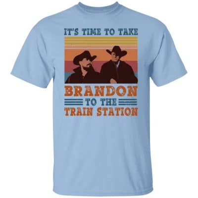 It's Time To Take Brandon, Light Blue, Unisex T-Shirt