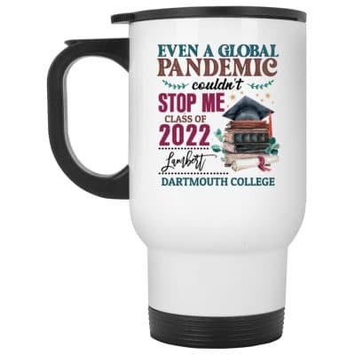 14 oz. White Travel Mug