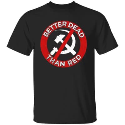 red 1, Black, Unisex T-Shirt