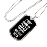 Personalized Year Graduation Class Of Dog Tag Pendant Necklace - Graduation Gifts Personalized Year Graduation Class Of Dog Tag Pendant Necklace - Graduation Gifts