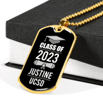 Personalized Year Graduation Class Of Dog Tag Pendant Necklace - Graduation Gifts Personalized Year Graduation Class Of Dog Tag Pendant Necklace - Graduation Gifts