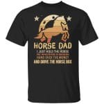 horse 2, Black, Unisex T-Shirt