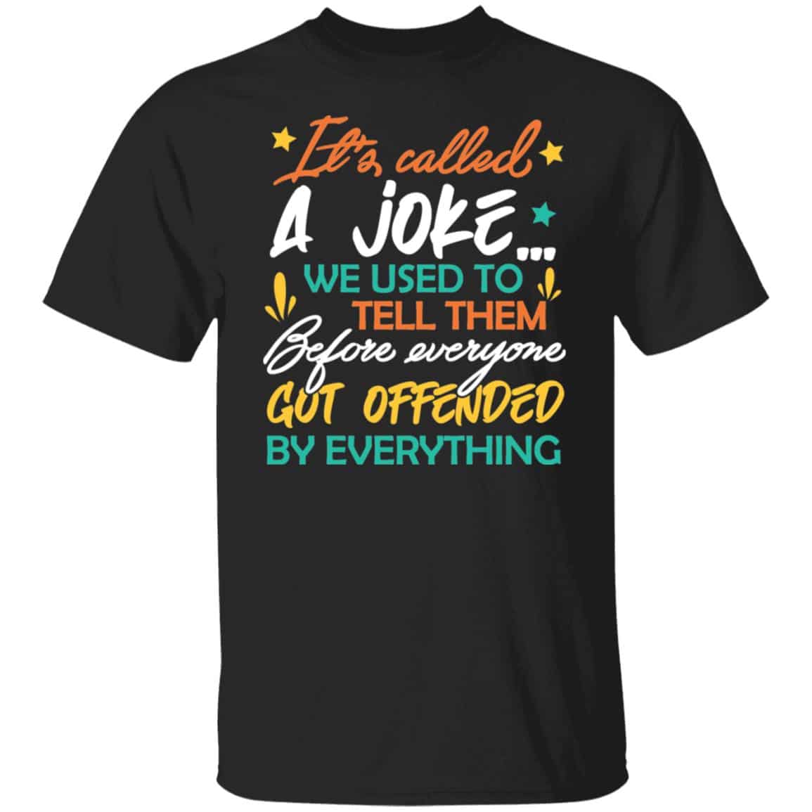 joke 1, Black, Unisex T-Shirt