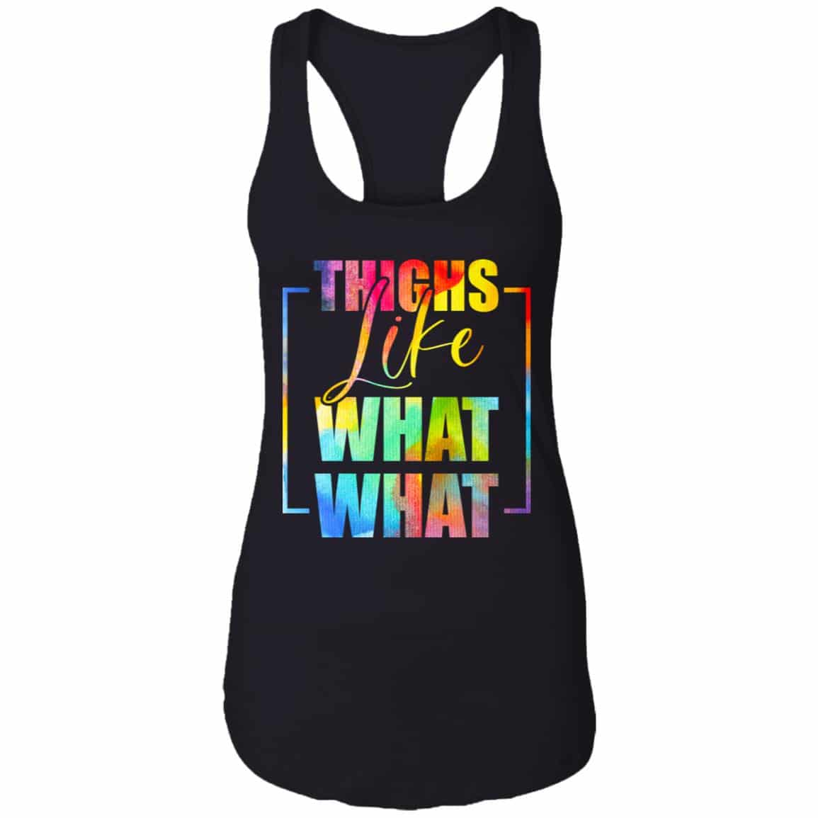 what 4, Black, Ladies Racerback Tank what 4, Black, Ladies Racerback Tank