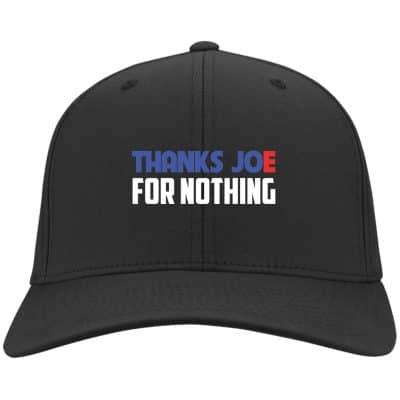 2Th. Thank joe for nothing (hat), Black, Twill Cap