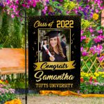 7 HG UU TIEN. Photo Graduation Flag (Sample Design 2) Garden Flag Mockup 4