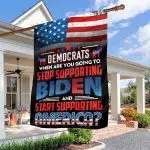 1O. Stop Supporting Biden (30x40) House Flag Mockup 3