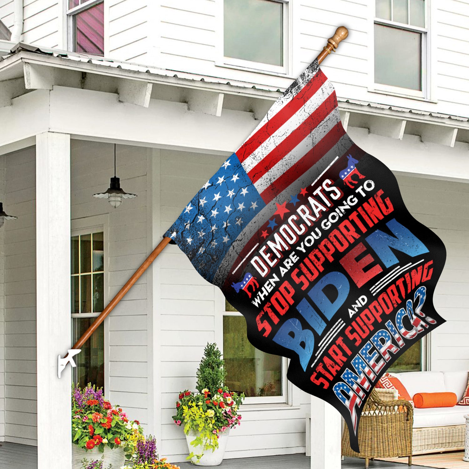 1O. Stop Supporting Biden (30x40) House Flag Mockup 7