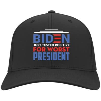 Biden 1, Black, Twill Cap