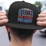 2O. Worst President-backwards-snapback-hat-mockup-of-a-trendy-guy-a11840