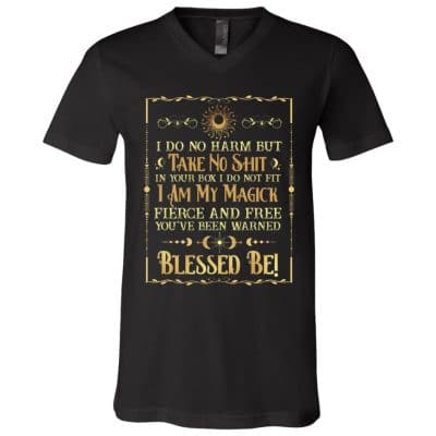 be 1, Black, V-Neck T-Shirt