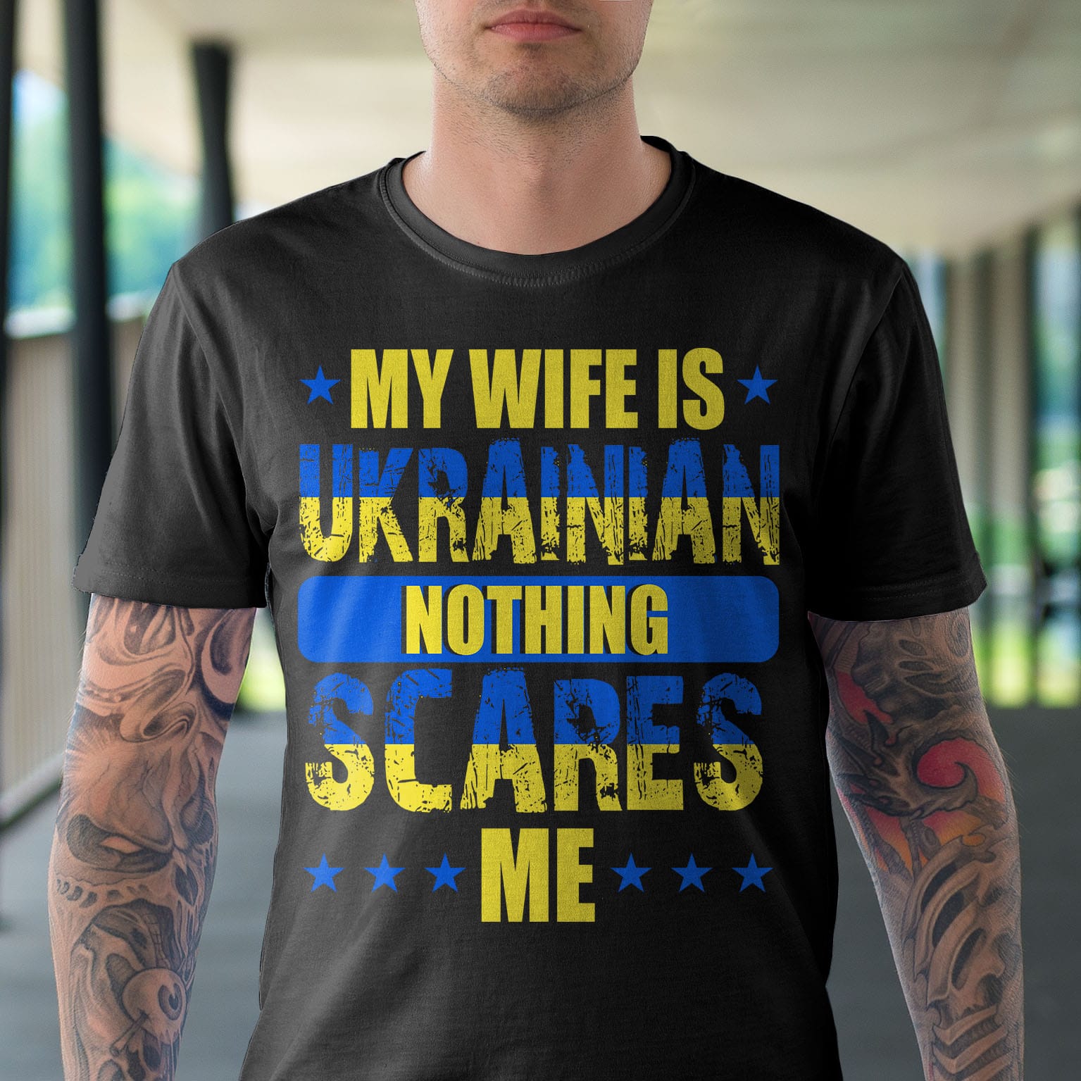 5VT. My Wife Is Ukrainian shirt mk1