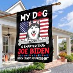 1O. Smarter Than (Sample Design 2) House Flag Mockup 3