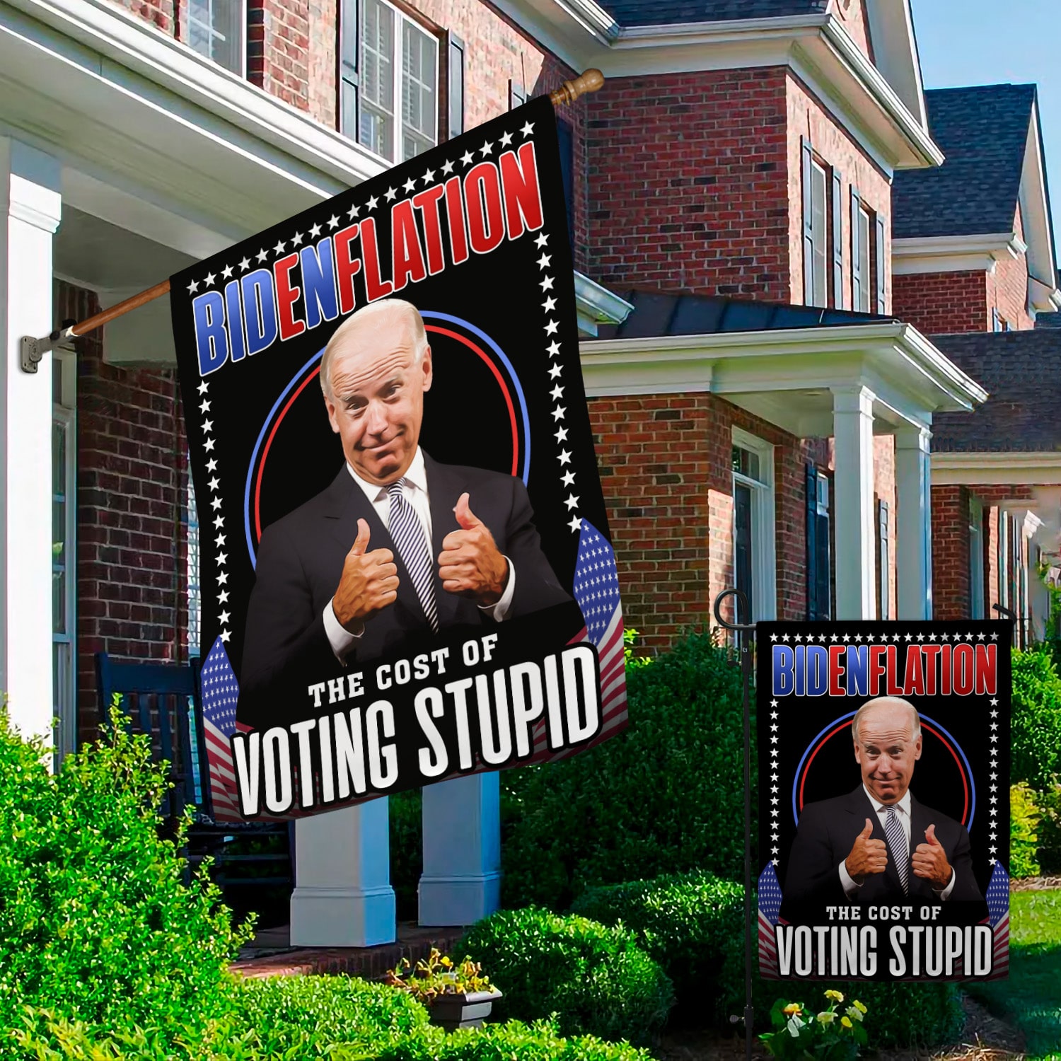 1Th. Bidenflation (30x40) Garden & House Mockup 2