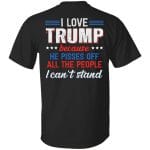 back 1, Black, Unisex T-Shirt