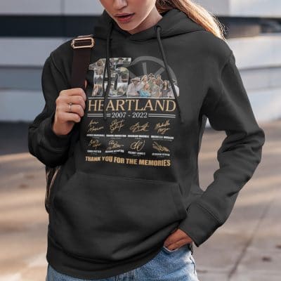 Alternative view of 15 Years Heartland Anniversary 2022 Funny Movie T-Shirt - Hoodie