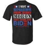 2VT. Biden I Want Reparations, Black, Unisex T-Shirt 2VT. Biden I Want Reparations, Black, Unisex T-Shirt