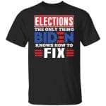 biden 2, Black, Unisex T-Shirt
