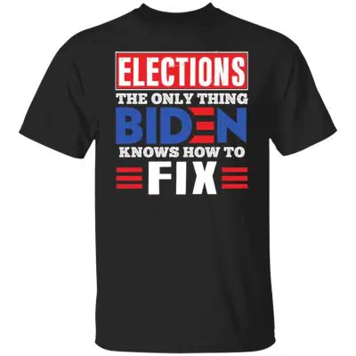 biden 2, Black, Unisex T-Shirt