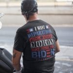 2VT. Biden I Want Reparations back shirt mk2