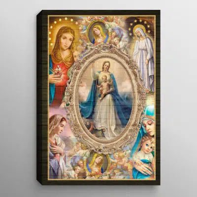 0.75'' Framed Canvas